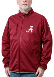 Alabama Crimson Tide Mens Red FC Softshell Medium Weight Jacket