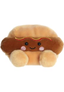 Hot Dog 5" Plush Plush - Brown