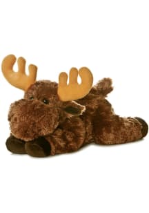 Moose 12" Flopsie Plush - Brown