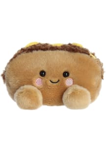 Philadelphia Philly Cheesesteak 5" Palm Pals Plush - Brown