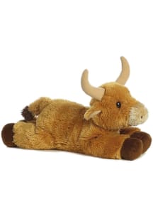 Longhorn 12 Inch Toro Bull Plush - Sand