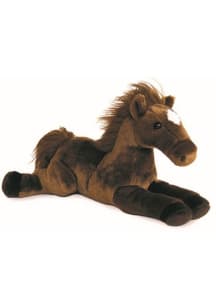 Horse Outlaw Horse 12 inch Flopsie Plush - Brown