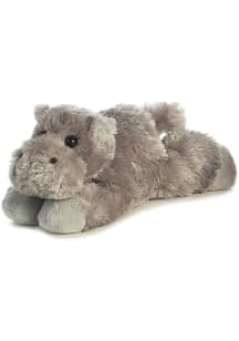 Hippo 8 Inch Plush - Grey