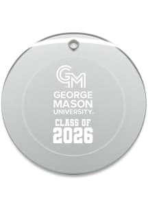 George Mason University Class of 2026 Round Ornament - White