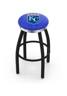 Kansas City Royals Chrome Seat Pub Stool - Black