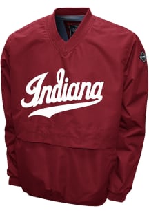 Indiana Hoosiers Mens Red Members Windshell Pullover Jackets