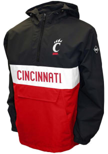 Cincinnati Bearcats Mens Black Alpha Anorak Pullover Jackets