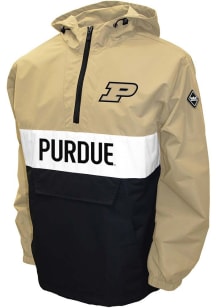 Purdue Boilermakers Mens Black Alpha Anorak Pullover Jackets