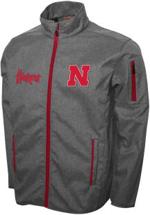 Nebraska Cornhuskers Mens Grey XT2 Softshell Medium Weight Jacket
