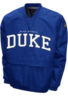 Duke Blue Devils Mens Blue Members Windshell Pullover Jackets