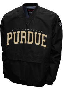 Purdue Boilermakers Mens Black Members Windshell Pullover Jackets