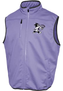 K-State Wildcats Mens Lavender FC Softshell Sleeveless Jacket