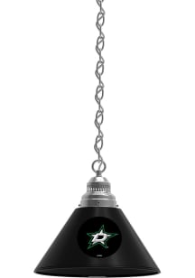 Dallas Stars Single Silver Billiard Lamp