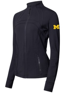 lululemon Michigan Wolverines Womens Black Define Luon Light Weight Jacket