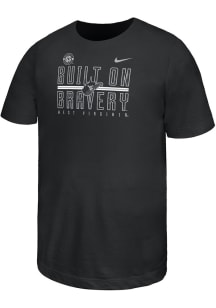 Nike West Virginia Mountaineers Youth Black Built on Bravery Short Sleeve T-Shirt
