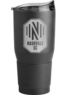 Logo Brands Nashville SC Etch Stainless Steel Tumbler - Black