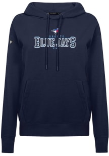 Levelwear Toronto Blue Jays Womens Navy Blue Adorn Journey Hooded Sweatshirt