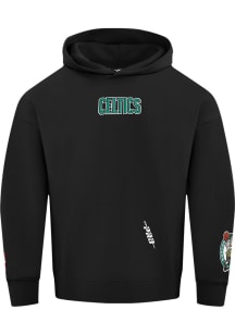 Pro Standard Boston Celtics Mens Black Wingspan Long Sleeve Hoodie