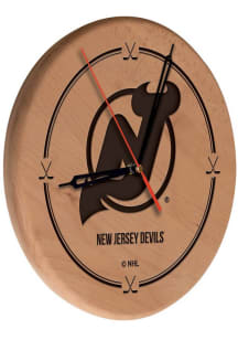 New Jersey Devils Laser Engraved Wall Clock