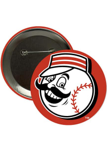 Cincinnati Reds 3" Mascot Button - Red