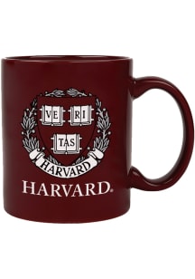 Harvard Crimson 11oz Liberty Cafe Ceramic Mug - Maroon