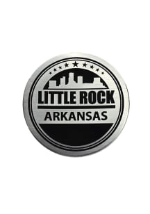 Little Rock Skyline Metallic Stickers