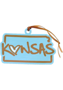Kansas Heart Ornament