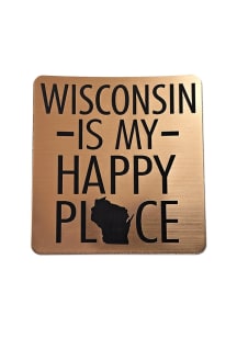 Wisconsin Metallic Stickers - Gold