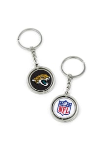 Jacksonville Jaguars Spinner Keychain - Black