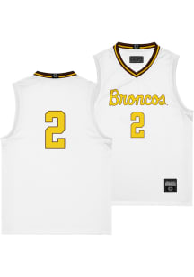 Alli Harness  Campus Ink Western Michigan Broncos White NIL Jersey