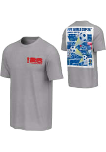 FIFA Philadelphia Grey Host City Short Sleeve T Shirt