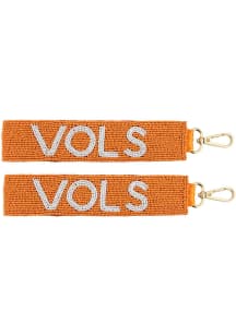 Tennessee Volunteers beaded Keychain - Orange