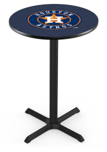 Houston Astros Cross Base Pub Table