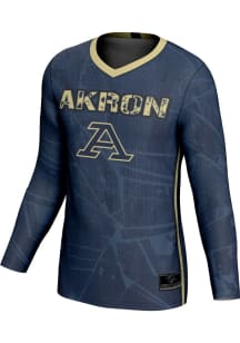 ProSphere Akron Zips Navy Blue Vigor Volleyball Volleyball Jersey