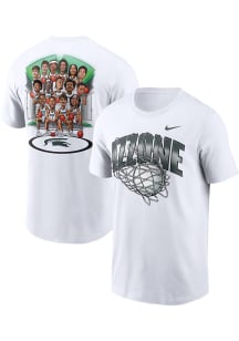 Tom Izzo Michigan State Spartans White Izzone Short Sleeve Player T Shirt