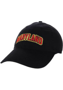 Legacy Maryland Terrapins EZA Twill Adjustable Adjustable Hat - Black
