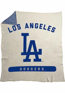 Los Angeles Dodgers Primary Fleece Blanket - Tan