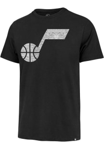 47 Utah Jazz Black Union Arch Franklin Short Sleeve Fashion T Shirt