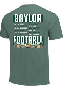 Baylor Bears Green 2026 Football Schedule Short Sleeve T Shirt