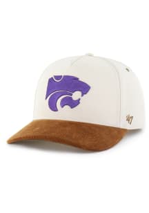 47 K-State Wildcats Carhartt Undyed Hitch RF Adjustable Hat - White