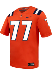 Nike Illinois Fighting Illini Youth Orange Sideline Replica Alt Football Jersey