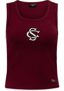 Hype and Vice South Carolina Gamecocks Womens Garnet MVP Tank Top