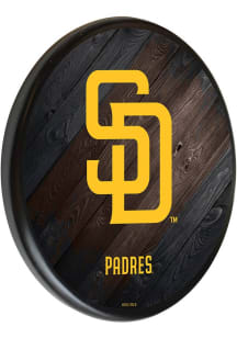 San Diego Padres Printed Sign - Black