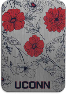 UConn Huskies Floral Mousepad