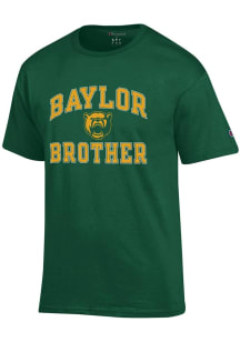 Champion Baylor Bears Green Number One Brother Short Sleeve T Shirt