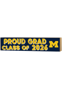 KH Sports Fan Michigan Wolverines Class of 2026 Block Sign - Blue