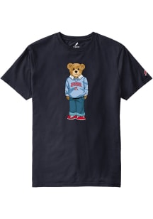 League Arizona Wildcats Navy Blue Bear All American Short Sleeve T Shirt