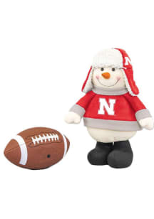 Nebraska Cornhuskers Chilly Snowman Decor