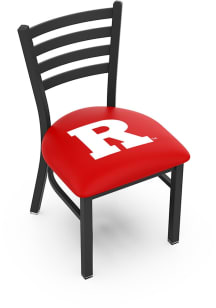 Rutgers Scarlet Knights Stationary Black Wrinkle Finish Pub Stool - Black