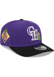 New Era Colorado Rockies 2026 Spring Training 9SEVENTY Stretch Snap Adjustable Hat - Purple